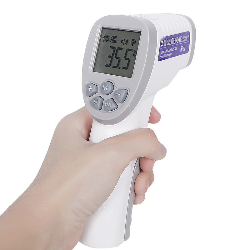 Laser Positioning Handheld Infrared Thermometer / Portable Forehead Thermometer